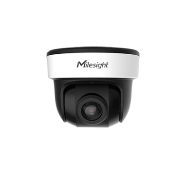 Milesight 5,0 Mpixel, 180° panoráma objektív, kültéri IP Mini dóm kamera, mikrofon, AI