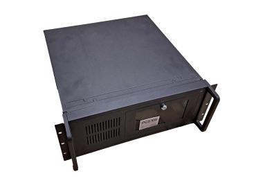 Szerver Rack házban, digitalizáló kártyák és IP kamerák fogadására, különálló rendszer SSD-vel, Intel Core i5, 16GB DDR4, 250GB SSD + 4,0TB