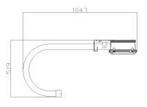 Geovision Swan Neck Mount
